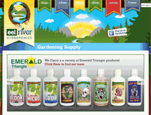 Tablet Screenshot of eelriverhydroponics.com